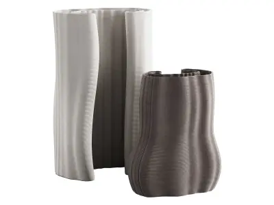 470 decorative vases and pots 09 3D model