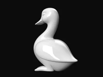 Duck Statue 3D print model
