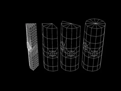 Firewood Nature 3D model