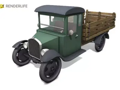 Truck pack 3D model