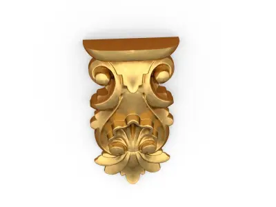 Classic decor ornament 09 3D print model