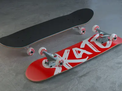 Skateboard 3D model