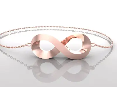Bracelet B1 The luxury female bracelet 3D print model