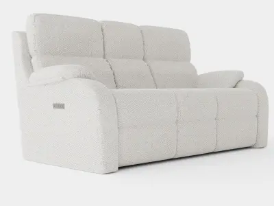 Mist Sofa Low-poly 3D model