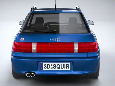Audi RS2 Avant 1994 3D model