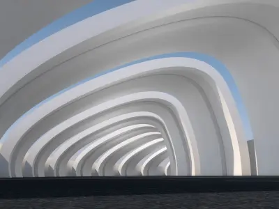 Road Highway 3D model