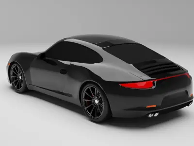 porsche 911 carmerio 3D model