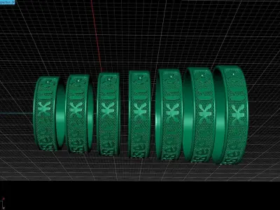 Prayer Ring 3D print model