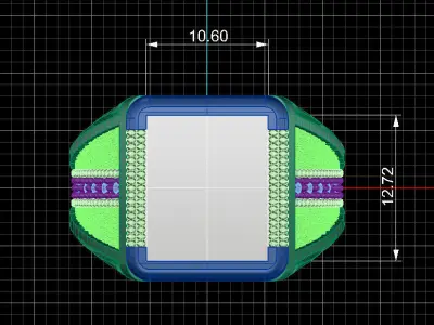 NEO MAN RING MODEL23 3D print model
