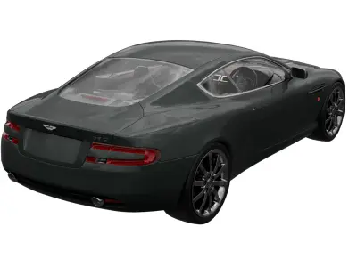 Aston Martin - 2004 - DB9 coupe 3D model