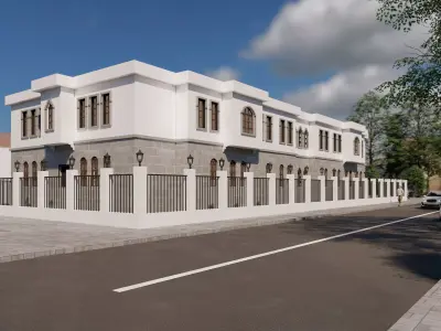 Traditional Mansion 3D model