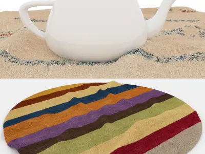 Rugs No 841 Low-poly 3D model