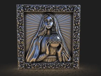 HOLY MARY 3D print model
