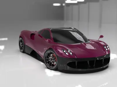 Pagani Huayra 3D print model