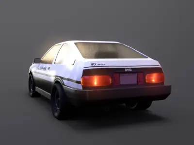 Toyota Sprinter Trueno 3D model