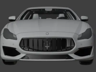 Maserati Quattroporte GTS 3D model