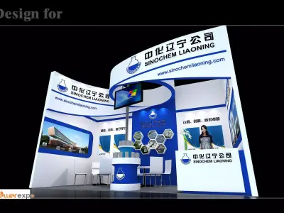 Booth - Area - 6X3-3DMAX2010-04 3D model