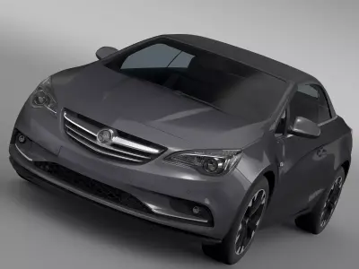 Holden Cascada Turbo 2017 3D model