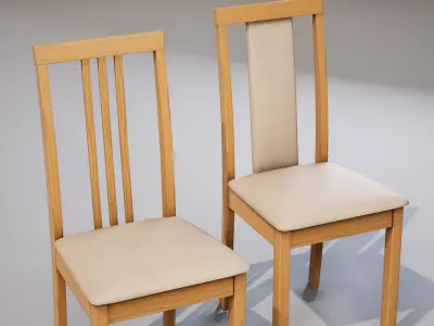 Chair 03 Low-poly 3D model