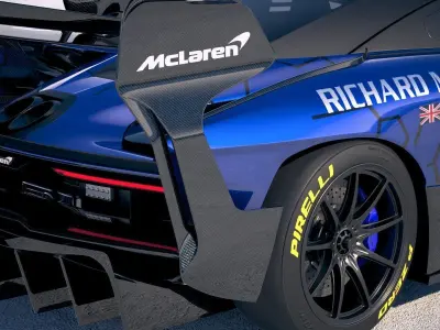 McLaren Senna GTR 2020 3D model