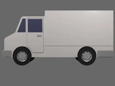 Truck Free low-poly 3D model