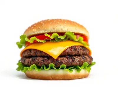 Delicious Burger D Model Pack with Realistic Textures Low-poly 3D model