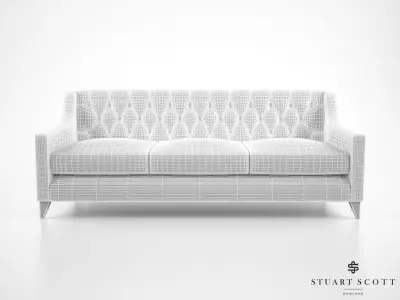 Stuart Scott The Formalis Sofa 3D model
