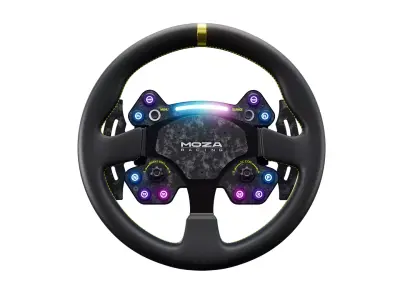 MOZA RS V2 STEERING WHEEL 3D model