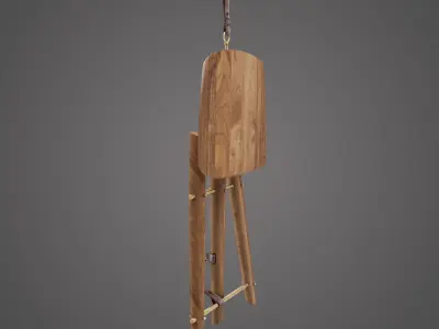 Langhorne Stool 3D model