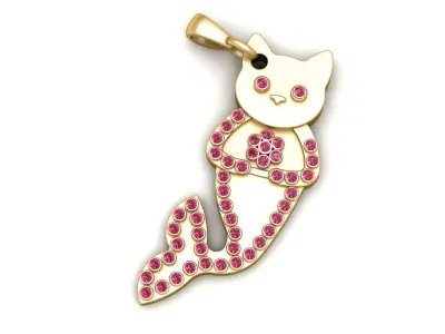 CAT FACES DOLLPHANT  3D PRINTABLE MODEL  Free 3D print model