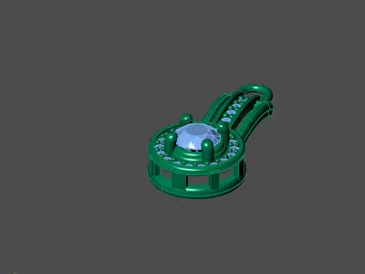 Women Pendants 3DM STL Pendant Renders Details 3D print model 3D print model