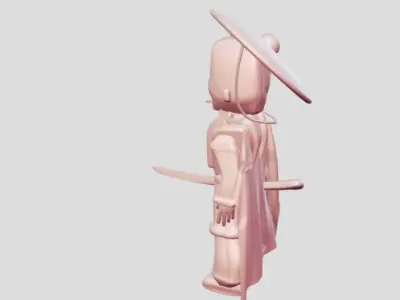 Funny Dummy Warrior 3D print model
