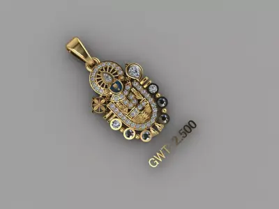FASION PENDANT 3D model buy