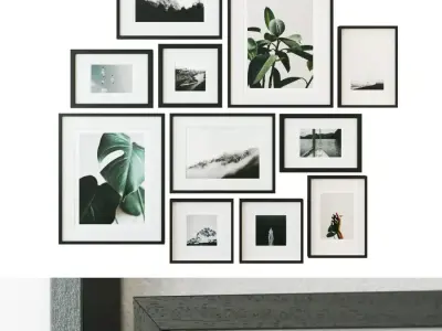 Gallery Wall 47 3D model