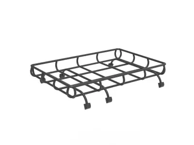 Land Rover Defender V2 4 Roof Luggage Carrier 3D print model