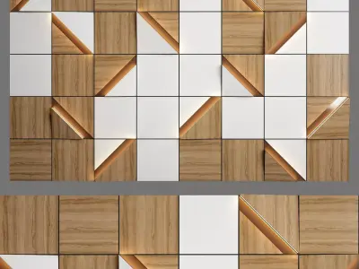 Wall Panel 32 3D model