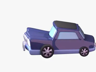 Car 3D Illustration 3D model