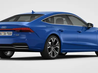 Audi A7 Sportback S-Line 2019 3D model