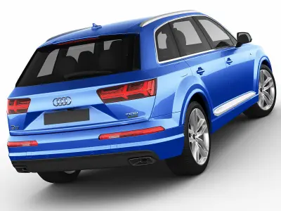 Audi Q7 2016 3D model