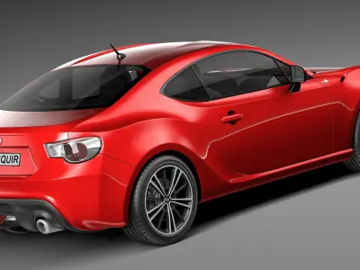 Scion FR-S 2013 3D model