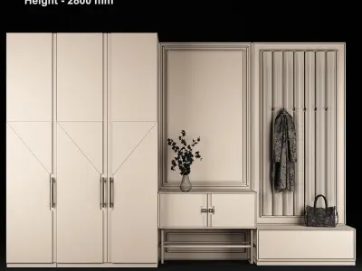 Hallway Furniture 65 3D model