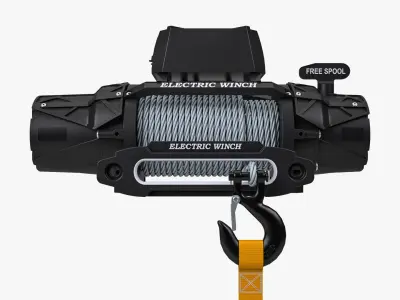 Electric Winch 3D model