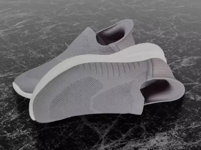 SKECHERS ULTRA FLEX 3D SHOES 3D model