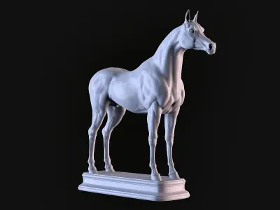 Arabian Horse 3D print model