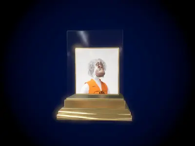 Hape Beast 4 Gold Club Low-poly 3D model