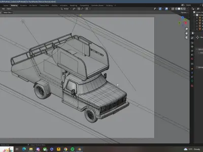 Staircar arrested development- Low Poly Low-poly 3D model