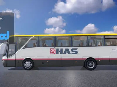 Hk Bus 002 3D model