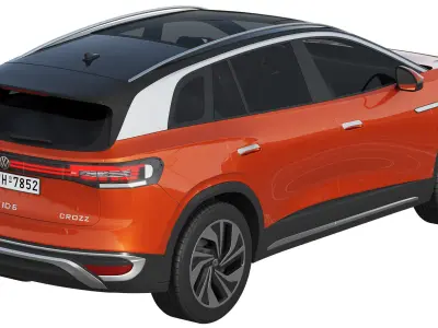 Volkswagen ID6 CROZZ 2022 3D model