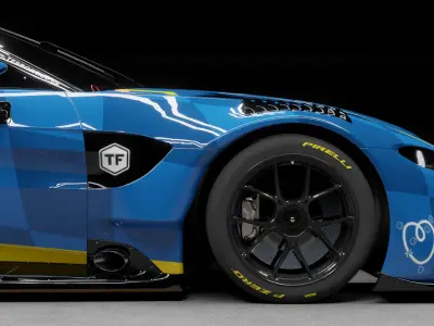 Aston Martin Vantage GT3 V8 3D model
