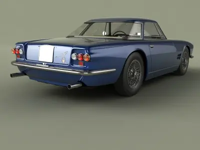 Maserati 5000 GT Allemano 3D model
